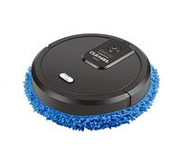 HarBin-Star Lavapavimenti Lava Pavimenti Casa Robot Lavapavimenti per Pulizia Domestica/Peli (Nero)