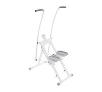 HarBin-Star - Macchina da arrampicata verticale, scaletta per esercizi di fitness a casa, arrampicata verticale per allenamento a tutto il corpo, portata fino a 100 kg (bianco)