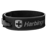 Harbinger 10mm Lever Cintura da sollevamento pesi- Previene infortuni come ernie e stiramenti, regolazione rapida con meccanismo a leva, ideale per sollevamenti pesanti.XL,Nero
