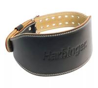 Harbinger 6" Cintura da Sollevamento Pesi Imbottita- Comfort Migliorato con Imbottitura in Schiuma, Pelle Resistente e Supporti Imbottiti per Schiena e Core, Perfetto per sollevamenti.XL,Nero