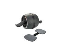 Harbinger Ab Carver Pro Ruota - Coinvolgimento di Core e Braccia | Nero; taglia unica; stabilità per esercizi per il core; tecnologia Kinetic Engine; impugnature ergonomiche; con ginocchiera.