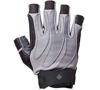 Harbinger BIOFORM Wristwrap Guanti, Unisex, Bioform Wristwrap Handschuhe, Nero, L