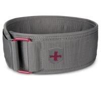 Harbinger Cintura da Sollevamento Pesi in Nylon 4" (10.16cm) con Cinghia di Supporto Extra Larga 3" (7.62cm) per Stabilità della Schiena e del Core, Merlot, Donna, X-Small