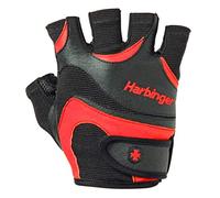 Harbinger, Flexfit Men Gloves Uomo, Black/Red, XL