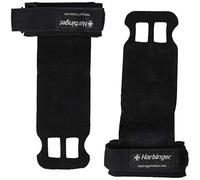 Harbinger Leather Palm Grips for Weight Lifting Hand Protection, Small