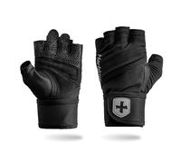 Harbinger PRO Wristwrap Gloves 3.0 - Guanti per Sollevamento Pesi Uomo