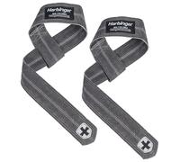 Harbinger, Real Leather Lifting Straps Unisex Adulto, Nero, Standard