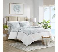HARBOR HOUSE Maya bay Duvet Cover Mini Set, Full/Queen, Bianco