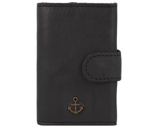 Harbour 2nd Anchor Love Robin 2 Custodia per carta di credito Protezione RFID Vera Pelle 6 cm marrone