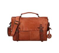 Harbour 2nd Ashton Messaggero Pelle 25 cm Scomparto per laptop marrone
