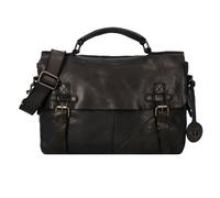 Harbour 2nd Ashton Messaggero Vera Pelle 25 cm Vano porta PC marrone
