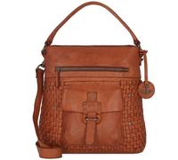 Harbour 2nd Borsa a tracolla Iris a tessitura morbida in pelle 33 cm marrone