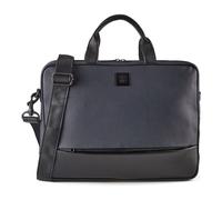 Harbour 2nd City Lights Valigetta Pelle 40.5 cm Scomparto per laptop blu