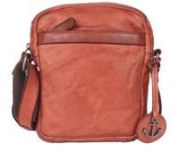 Harbour 2nd Drew Borsa con cerniera cognac