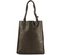 Harbour 2nd Elbe 1 Borsa shopper Vera Pelle 29 cm verde