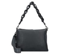 Harbour 2nd Just Pure Borsa a spalla Vera Pelle 35 cm nero
