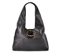 Harbour 2nd Just Pure Borsa a spalla Vera Pelle 57 cm nero