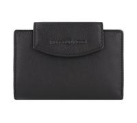 Harbour 2nd Just Pure Portafoglio Protezione RFID Pelle 13 cm nero