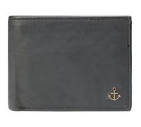 Harbour 2nd Kairos Portafoglio Protezione RFID Pelle 12 cm grigio