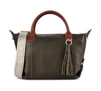 Harbour 2nd Lucia Borsa a spalla Vera Pelle 35 cm oliva