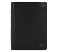 Harbour 2nd Magnus Portafoglio Protezione RFID Pelle 9.5 cm nero