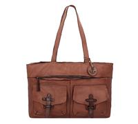 Harbour 2nd Urban Poets Jordan Borsa shopper Pelle 49 cm charming cognac (TAS031829)