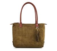 Harbour 2nd Sofia Borsa a spalla Vera Pelle 38 cm oliva