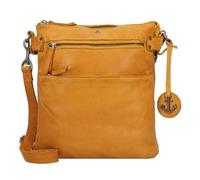 Harbour 2nd Soft Weaving Borsa a tracolla Pelle 26 cm giallo