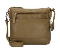 Harbour 2nd Soft Weaving Borsa a tracolla Pelle 25 cm oliva