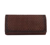 Harbour 2nd Soft Weaving Shelly Portafoglio Pelle 18.5 cm marrone