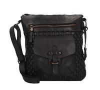 Harbour 2nd Urban Poets Aurora-Up Borsa a tracolla Vera Pelle 28 cm nero