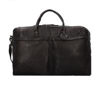 Harbour 2nd Urban Poets Borsa da viaggio Weekender Pelle 56 cm nero