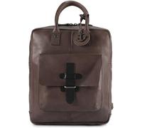 Harbour 2nd Urban Poets Borsetta Vera Pelle 23 cm Vano porta PC marrone