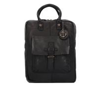 Harbour 2nd Urban Poets Borsetta Vera Pelle 23 cm Vano porta PC nero