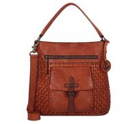Harbour 2nd Urban Poets Iris-Up Borsa a spalla Vera Pelle 33 cm marrone