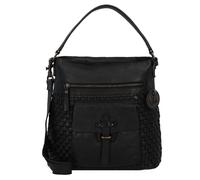 Harbour 2nd Urban Poets Iris-Up Borsa a spalla Vera Pelle 33 cm nero