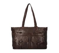 Harbour 2nd Urban Poets Jordan Borsa shopper Pelle 49 cm marrone