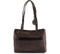 Harbour 2nd Urban Poets Zea Borsa shopper Vera Pelle 33 cm grigio
