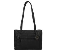 Harbour 2nd Urban Poets Zea Borsa shopper Vera Pelle 33 cm nero