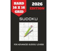 Hard 16x16 Grid Sudoku: Puzzle book with 200 hard 16x16 grid puzzles to challenge advanced sudoku lovers | Convenient 7x10 travel size