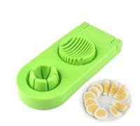 Hard Boiled Egg Cutter - Filo in acciaio tagliauova | 2 in 1 utensile da cucina lavabile in lavastoviglie per pomodoro morbido frutta funghi ciliegia banana colazione insalata ristorante