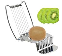Hard Boiled Egg Cutter - Strawberry Slicer Cutter, Wire Egg Cutter | Stainless Steel Egg Slicer Cutter Bread Slicer, Hard Boiled Eggs Quickly, Egg Slicer for Hard Boiled Eggs, Soft Fruits