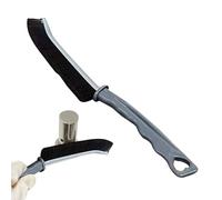 Hard-Bristled Crevice Cleaning Brush | Grout Cleaner Scrub Brush Window Crevice Brush | Multi-Functional Window Crevice Brush for Bathroom, Kitchen, Shower, Toilet