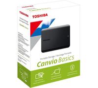HARD DISK ESTERNO 2,5" USB 3.0 2TB 2000GB TOSHIBA CANVIO BASICS HDTB520EK3AA HD