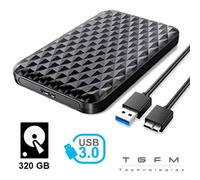 Hard Disk esterno HDD 320GB 2.5 pollici USB 3.0 Autoalimentato Portatile
