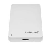 Intenso 6021561 HDD Esterno, 2.5 Pollici, USB 3.0, 1000 GB, Autoalimentato, Bianco, 5400 RPM, 6000 Mb/s