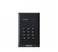 Hard disk esterno iStorage diskAshur3 HDD disco rigido 4 TB USB tipo-C 3.2 Gen 1 (3.1 1) Nero [IS-DA3-256-4000-B]