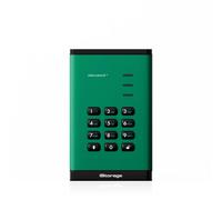 iStorage diskAshur3 HDD disco rigido esterno 4 TB USB tipo-C 3.2 Gen 1 (3.1 Gen 1) Verde