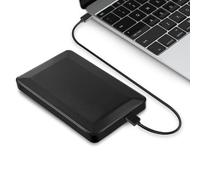 Hard disk esterno portatile da 2,5", 2 TB / 500 GB/120 GB, USB 3.0 Hdd Backup, adatto per PC, desktop, laptop, finestre, Macbook, Xbox One, PS4 (500 GB, nero)