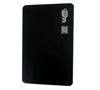 Hard disk esterno portatile da 500 GB ultra sottile da 2,5 pollici USB 3.0 Storage SSD, HDD per PC, Mac, desktop, laptop, compatibile con Xbox, Wii U, PS4 (nero)